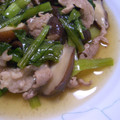 conn's cooksnap of when they made 豚肉と小松菜のさっと煮.