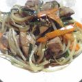 ｱﾝﾎﾟ's cooksnap of when they made 梅干しでスピード？ニラレバorレバニラ！.