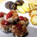 きららたけ's cooksnap of when they made 豚ひき肉で簡単ごまつくね＊.