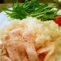 清っち's cooksnap of when they made シンガポールチキンライス(海南鶏飯).