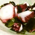 momocos's cooksnap of when they made ヘルシー＊タコとワカメの酢の物.