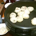 えみぱお's cooksnap of when they made うまっ！フライパンで焼き肉まんHB♪.