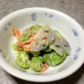 hitomi1118's cooksnap of when they made そら豆とれんこんの春色マヨネーズ和え.