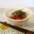 ローズレース's cooksnap of when they made さっぱり☆梅ゆかり納豆♪.