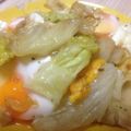 ゆめた918's cooksnap of when they made 簡単♪早い♪レタスもりもり巣篭もり卵.