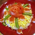 カトリーヌみき's cooksnap of when they made 誰でも簡単!!可愛い☆ちらし寿司ケーキ♪.