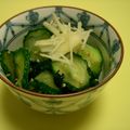 ケーゼトラウト's cooksnap of when they made さっぱり☆胡瓜の生姜醤油あえ.