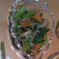 しろくまりん's cooksnap of when they made 簡単! 小松菜・きのこの彩りおひたし.