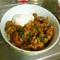 よしみるく's cooksnap of when they made とあるラーメン屋の肉ミソ丼.