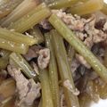 azsmile16's cooksnap of when they made ふきと豚肉の煮物♡.
