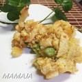 MAMAJA's cooksnap of when they made とろ～り♡アボカドとチーズのわさマヨ揚げ.
