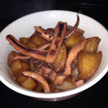 いちごクック's cooksnap of when they made 大根とイカの煮物.