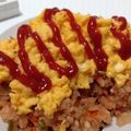 自炊一年生！'s cooksnap of when they made ふわふわタマゴのオムライス.