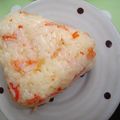 菜乃果's cooksnap of when they made ✿ฺチリマヨ桜えびのおむすび✿ฺ.