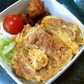 りゅうタック☆'s cooksnap of when they made 簡単ひとり分カツ丼.