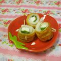 赤い電話's cooksnap of when they made お弁当に♪ちくわのチーズ大葉巻き(^^).