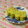 赤い電話's cooksnap of when they made 青のりと桜えびの卵焼き.