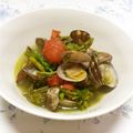 みやっちの母さん's cooksnap of when they made あさりと春野菜のワイン蒸し.
