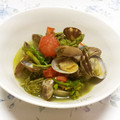 みやっちの母さん's cooksnap of when they made あさりと春野菜のワイン蒸し.