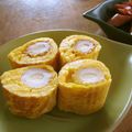 なっち船長's cooksnap of when they made チーちく卵焼き✿.