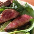 puchisyuhu's cooksnap of when they made 贅沢♪ステーキサラダ♪.
