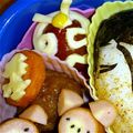 kikutakuai's cooksnap of when they made キャラ弁に☆ミニトマトdeウィザード.