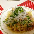 なっつあん's cooksnap of when they made 大根おろし・ツナ・ジャコ和風パスタ.