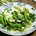 サンタクロースの弟子's cooksnap of when they made 菜の花＆油揚げの卵とじ.