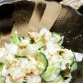 いちごしぇぃく's cooksnap of when they made 簡単！おすすめ☆きゅうりとツナのサラダ♪.
