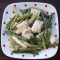マルマゴ's cooksnap of when they made いかとアスパラのマヨ＆粒マスタード炒め♡.