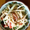 chiguwasa's cooksnap of when they made 切り干し大根の中華サラダ.