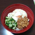 ママよっちゃん's cooksnap of when they made 納豆うどん.