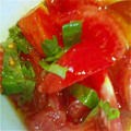KAN37's cooksnap of when they made トマトと豆腐のカプレーゼ風.