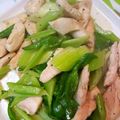 meo35's cooksnap of when they made 鶏肉とセロリの炒め物.
