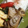 カンちん's cooksnap of when they made お弁当に！生姜焼き豚ロースの野菜巻き♬.