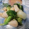 まもくるりん's cooksnap of when they made ブロッコリーとホタテのガーリックソテー.