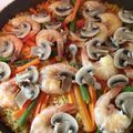 まいまい13's cooksnap of when they made 魚介ダシたっぷりパエリア.