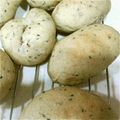 ともも15's cooksnap of when they made HB　きな粉と黒胡麻のふわふわプチパン.