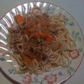 yukaicats's cooksnap of when they made ランチにも♪牛丼みたいな焼うどん.