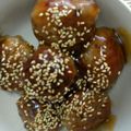 あかね001's cooksnap of when they made 簡単！とろ～りあんかけ肉団子.