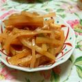 ＊marble＊'s cooksnap of when they made エコ料理☆大根皮のコチュジャン煮.