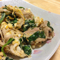 sky320's cooksnap of when they made ほうれん草と豚バラ炒め.