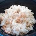 くーま2号's cooksnap of when they made 超簡単☆炊飯器にいれるだけ鮭炊き込みご飯.