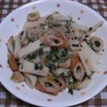 地鶏の町の子's cooksnap of when they made 簡単美味なこんにゃく焼きそば香港風に.