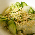 山本ゆうき's cooksnap of when they made きゅうりと大根の酢の物.