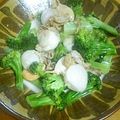emily1022's cooksnap of when they made ホタテとブロッコリーのイタリア風炒め.