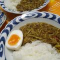 Cookingmam's cooksnap of when they made 新食感♪えのきのキーマカレー.