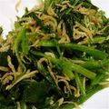 kiruku's cooksnap of when they made 栄養満点☆菜っぱとシラスの胡麻油炒め.