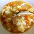 たかともしゃん's cooksnap of when they made ***卵と野菜★オイスタースープ***.
