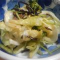 みかりか's cooksnap of when they made 簡単美味✿キャベツと三つ葉の梅昆布あえ.
